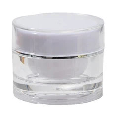 Stikliniai stiklainiai veido kremui